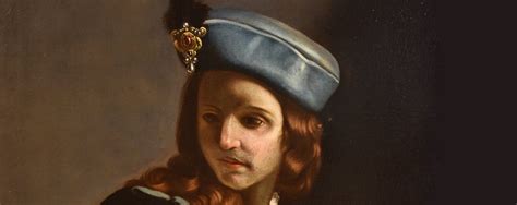 Ritratto ideale o autoritratto di Guido Cagnacci, rappresentativo dello stile seicentesco dell'artista.