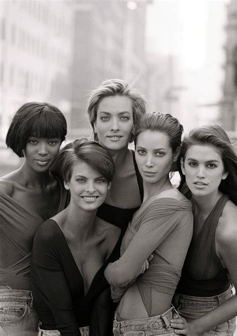 Linda Evangelista, Naomi Campbell e Christy Turlington, le 