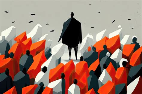 Illustrazione o foto artistica che simboleggia isolamento e sofferenza in un contesto religioso