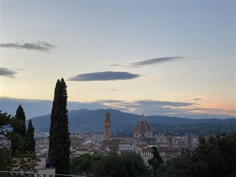 Villa Bardini al tramonto