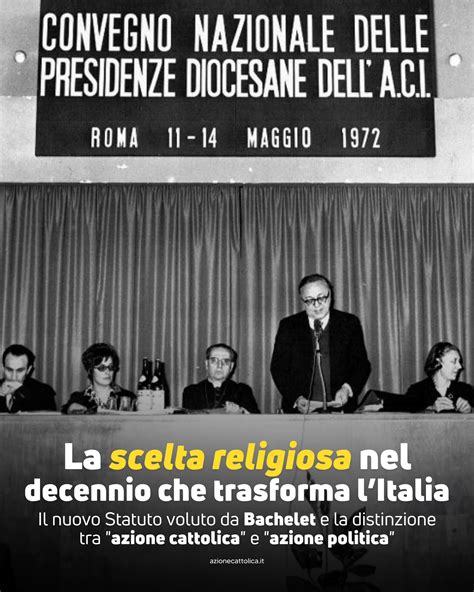 Immagine di un convegno nazionale dell'Azione Cattolica