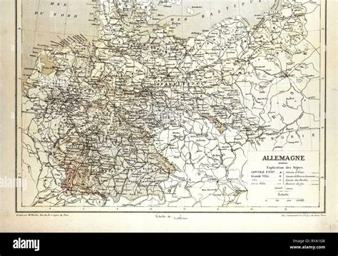 Mappa della Germania nel XVI secolo con la diffusione della Riforma