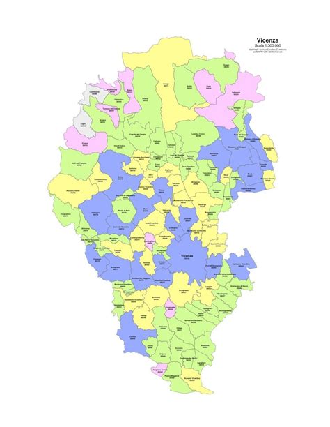 mappa stilizzata della provincia di Modena con indicazioni di località che offrono bomboniere