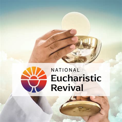 Inforgrafica sul National Eucharistic Revival e le sue tappe