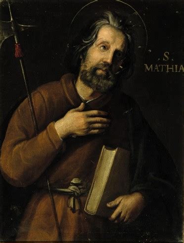 Iconografia di San Mattia con libro o spada