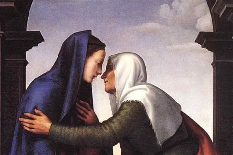 Rappresentazione della Visitazione di Maria a Elisabetta