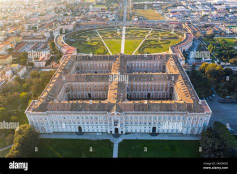 Foto aerea della Reggia di Caserta