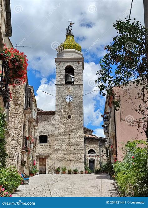 Campanile romanico-gotico della chiesa parrocchiale di Marmora