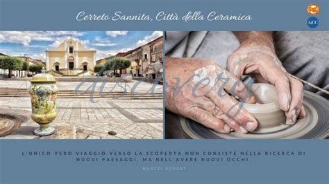 Esempi di ceramiche artistiche di Cerreto Sannita con disegni tradizionali