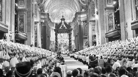 foto storica di Papa Paolo VI durante il Concilio Vaticano II