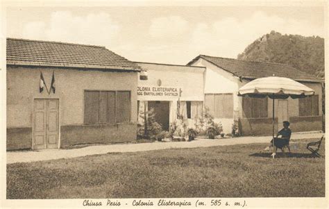 Foto storica della Colonia Elioterapica per bambini a Pesaro