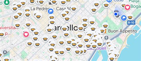 Mappa dei ristoranti consigliati a Santiago de Compostela