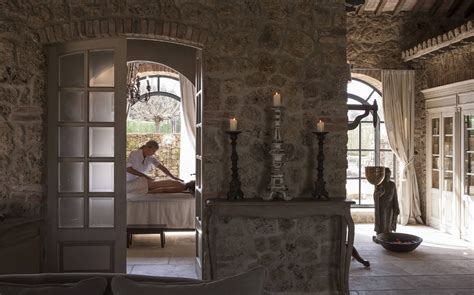 Uno scorcio della spa di Borgo Santo Pietro dove indugiare con i prodotti Seed to Skin.