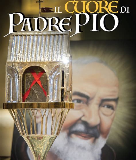 Illustrazione del cuore di Padre Pio con la transverberazione