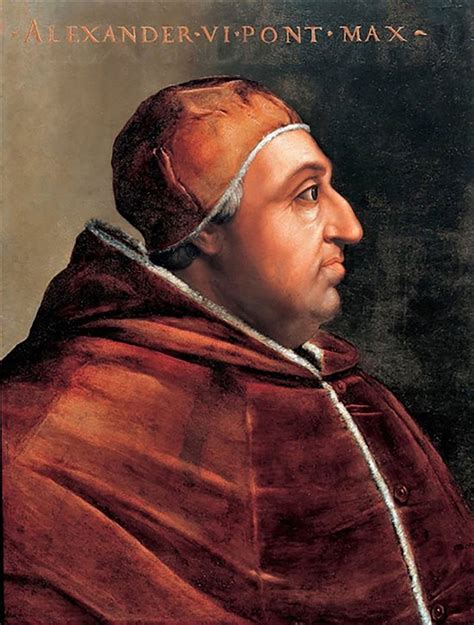 Ritratto di Rodrigo Borgia in abiti cardinalizi