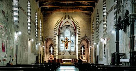 Ricostruzione grafica della chiesa di S. Domenico a Brescia di Bagnadore