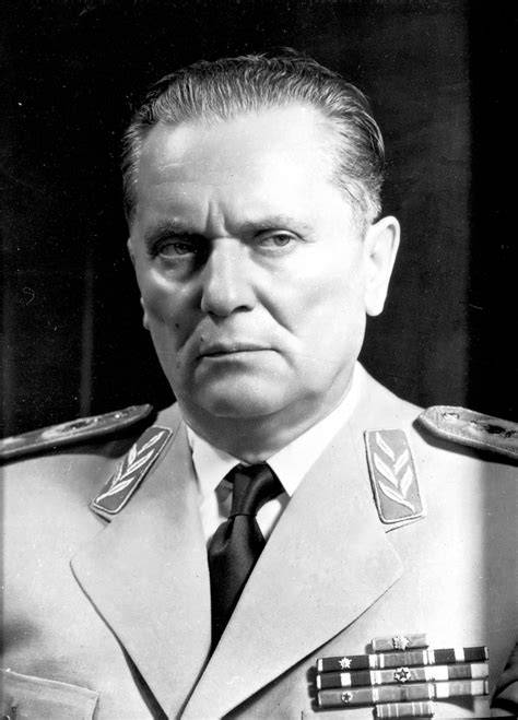 Foto storica di Josip Broz Tito