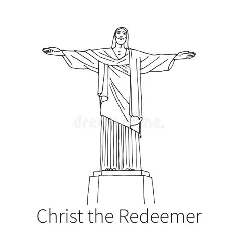 Schizzo originale del Cristo Redentore o progetto alternativo non selezionato