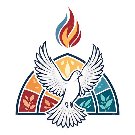 iconografia della discesa dello Spirito Santo, con lingue di fuoco e la colomba