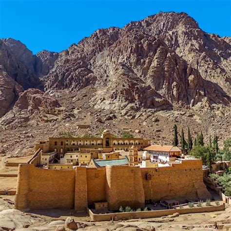 Foto aerea del Monastero di Santa Caterina nel Sinai