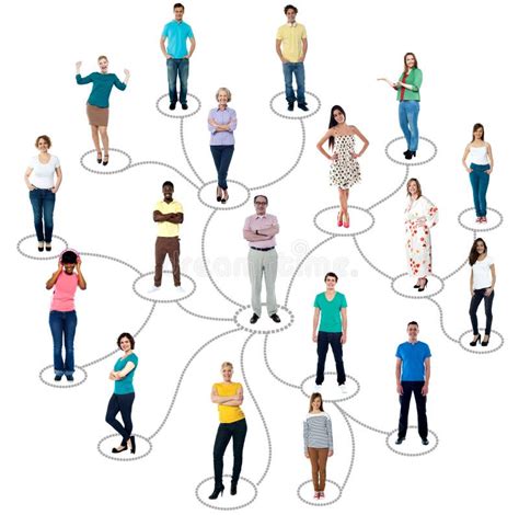 Illustrazione di persone connesse digitalmente e fisicamente a Fuerteventura