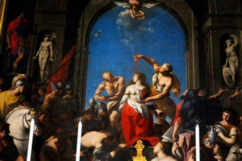 Illustrazione del martirio di Sant'Agata