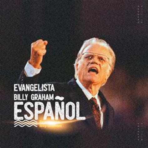 Foto di un giovane Billy Graham che predica con passione