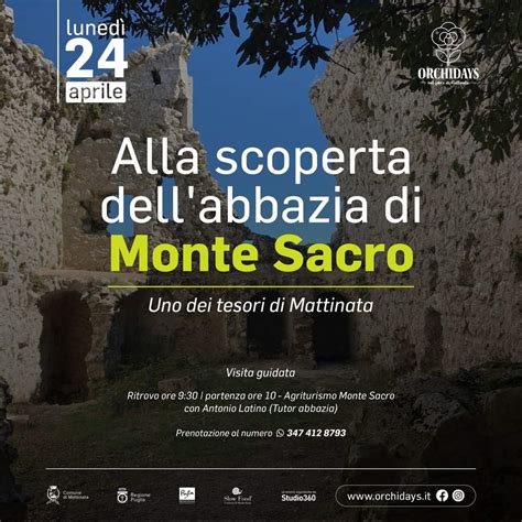 Mappa dell'Italia con indicati Monte Sacro (Roma) e Abbazia di Monte Sacro (Gargano), e mappa della Grecia con indicato il Monte Athos.