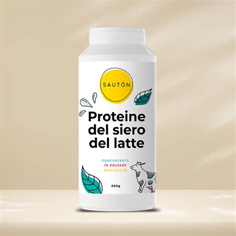 Foto di diverse confezioni di proteine del siero del latte