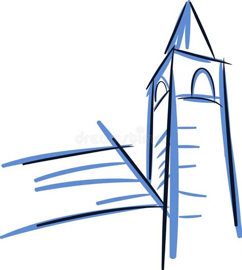 Un'immagine stilizzata di una chiesa con un libro aperto, a simboleggiare l'insegnamento e la fede.