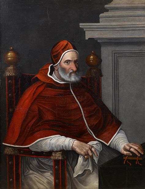 Ritratto di Papa Paolo IV o illustrazione della promulgazione di una bolla papale