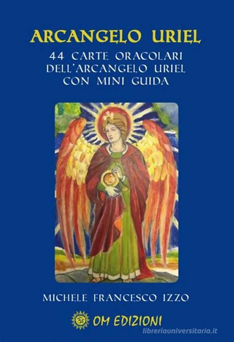 Rappresentazione artistica dell'Arcangelo Uriel con fiamma e libro