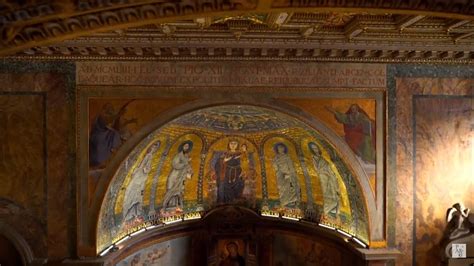 Mosaico absidale della Basilica di Santa Francesca Romana