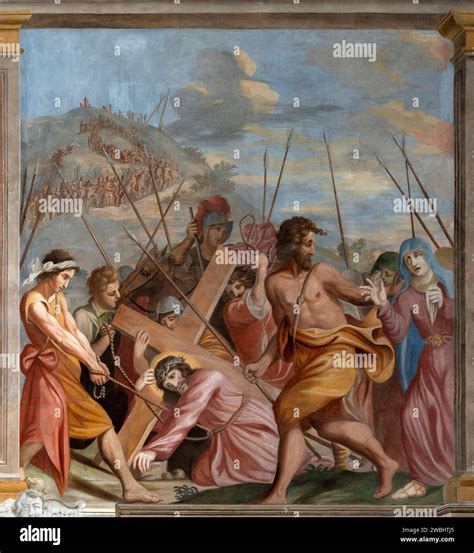 rappresentazione della Salita al Calvario nell'arte