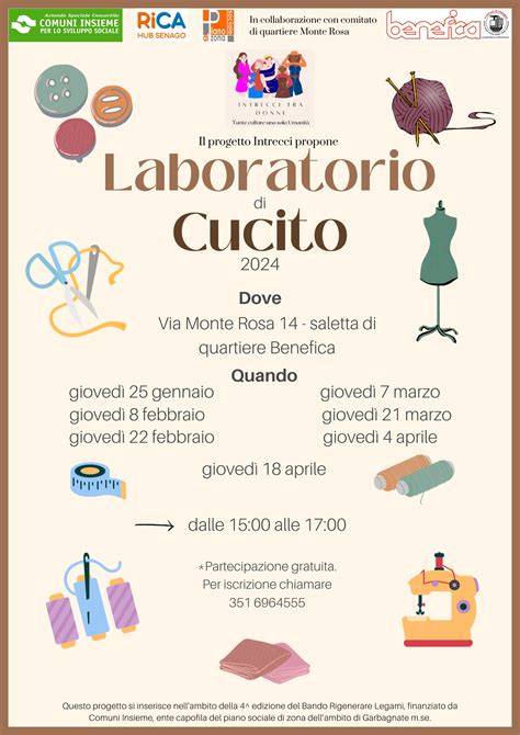 Foto storica del primo laboratorio di cucito delle Figlie di San Paolo