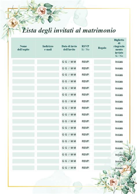 Elenco di documenti importanti per il matrimonio