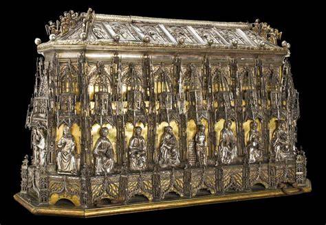 Foto storica del reliquiario di Sant'Agata in processione