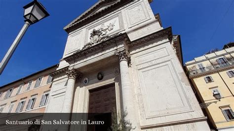 Illustrazione del Santuario di San Salvatore in Lauro a Roma