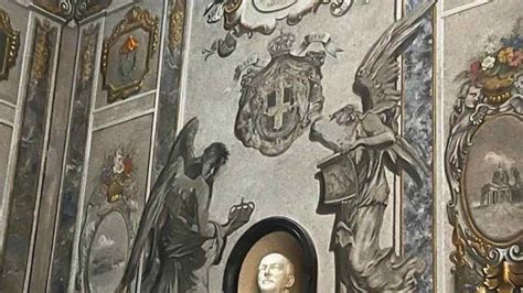 Affresco raffigurante San Besso nella chiesa parrocchiale di Valprato Soana