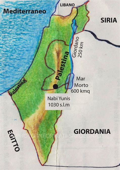 Illustrazione della Palestina nel I secolo d.C.
