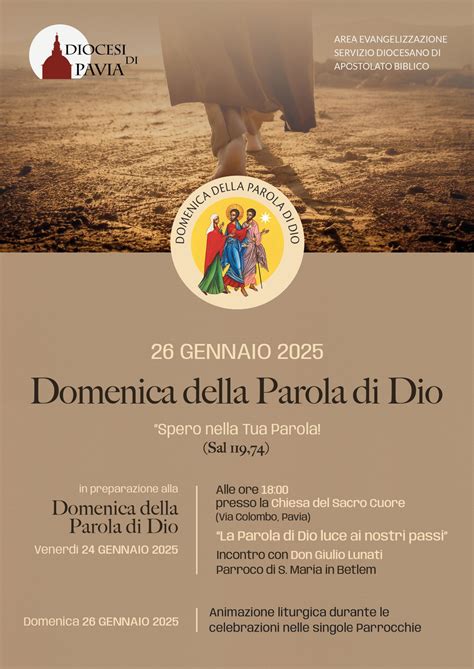 Disegno stilizzato che mostra la Parola di Dio che si diffonde tra i fedeli