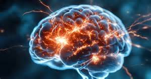 Illustrazione del cervello che mostra mente cosciente e subconscia