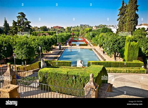Foto dei giardini dell'Alcázar de los Reyes Cristianos
