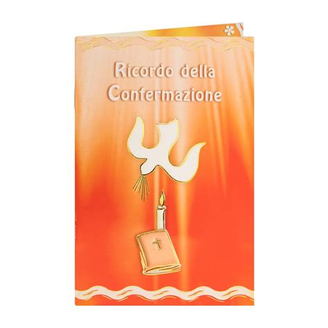 Esempio di copertina personalizzata per libretto Cresima con nome e foto