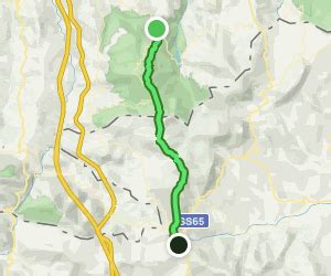 Mappa panoramica del sentiero CAI 019 tra Madonna dei Fornelli e il Passo della Futa