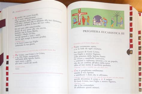 Schema della struttura di una preghiera eucaristica o anàfora