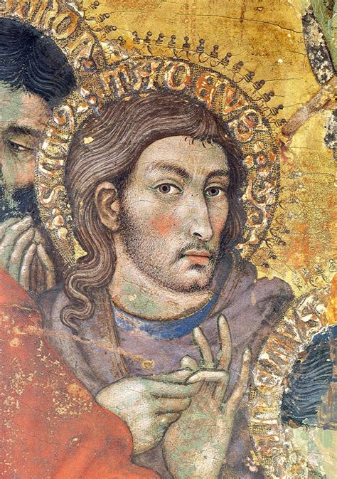 Ritratto di Taddeo di Bartolo o scena da dipinto storico senese del primo Quattrocento
