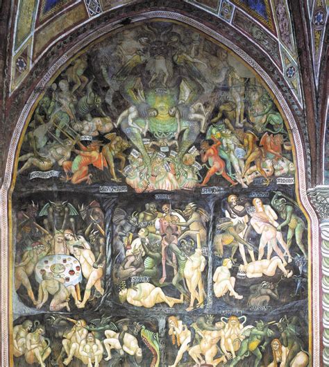 Dettaglio di panneggi e figure in un'opera di Taddeo di Bartolo, evidenziando la profondità e il naturalismo
