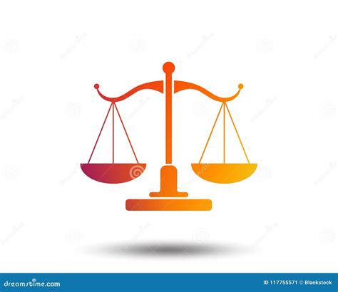 Simbolo della giustizia o tribunale
