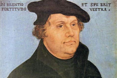 Incisione su rame di Martin Lutero con cappello da dottore di Lucas Cranach